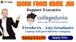 Collegedunia Hiring Work From Home | Remote Jobs For Freshers | Chat & Email Support | Any Graduate