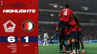 Le LOSC ÉCLATE Feyenoord en Champions League (6-1) 🔥😍