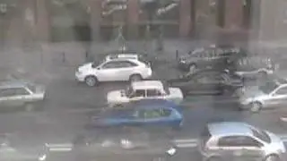 Moscow Traffic near Tverskaya Yamskaya