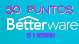 50 mil puntos Betterware en 4 semanas de la 10 a 13 2021 🥳🥳🥳🥳 Todos FLIPAMOS!!