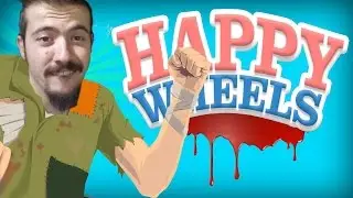 Happy Wheels Komik Montaj Mızrak Araya Kaçtı ( #4 )