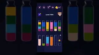 Get Color Water Sort Puzzle Level 1106 to Level 1110