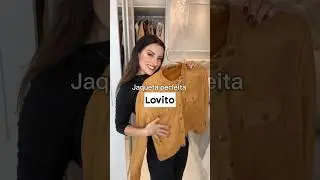 Jaqueta mais perfeita LOVITO. Links PRECISA PEDIR nos comentários. #looks #jaqueta #casaco #lovito