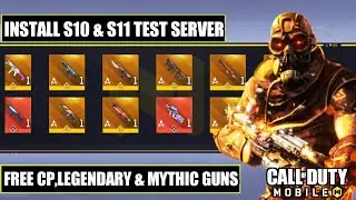 *NEW* Codm Test Server Season 10 And Season 11 | Codm Test Server Download | Codm Test Server 2022