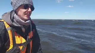 На катамаране в Камское