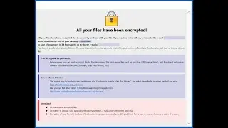 How to uninstall (remove) Gamma ransomware and decrypt .gamma files