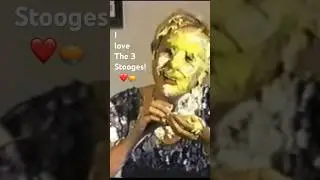 I love The Three Stooges… and a pie in the face ❤️