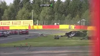 Spa 24h 2014, Tim Mullen's big crash (Aftermath)