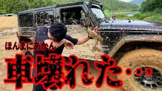 【破損】四駆引退…身も心もラングラーもボロボロになってしまいました。【Jeep Wrangler／ランクル／プラド／PRADO／ラングラー／ルビコン／ジムニー】