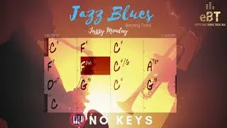 Fast Jazz Blues Backing Track in C! [NO KEYS]