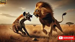 Lions vs Hyenas: The FIERCEST Animal Rivalry in the Savannah