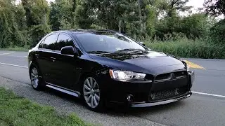 Mitsubishi Lancer 10 installation Biled aozoom A17