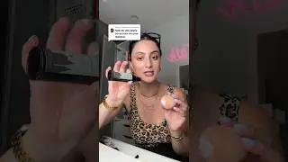 HOW TO REAPPLY SUNSCREEN OVER MAKEUP ☀️🧴#makeuptutorial #sunscreen #skincaretips #skincare #spf