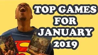 JANUARY 2019 TOP VIDEO GAMES + GAME GIVEAWAY - I'M BACK!!!!