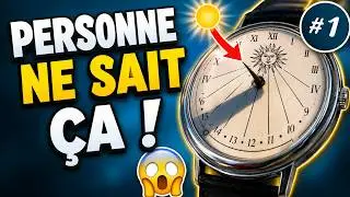 HISTOIRE DE LA MONTRE - LE CADRAN SOLAIRE -  LA MINUTE MONTRE #1