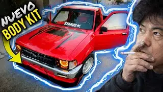 ¡Instalando BODY KIT personalizado a PICKUP TOYOTA 22R | STANCE TRUCK