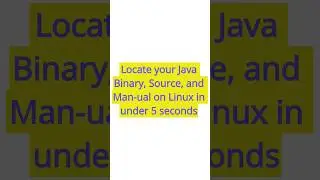 Navigating Java Source in Linux: whereis command tutorial #howtousewhereiscommandinlinux