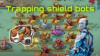 Lords Mobile - Rally trap in action. Bots are still working. 20m troops is not enough to eat a rally