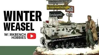 🪄Model Magic - Creating a Snowy Diorama Tutorial in 1:35 Scale