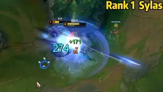 Rank 1 Sylas: He is DOMINATING in 1000LP CHALLENGER!