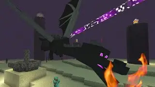 How To Beat The Ender Dragon Easy (Not)