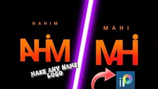 HOW TO MAKE ANY NAME LOGO😃#viral #logo(LOGO)