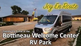 Tommy Turtle Welcome Center and RV Park at Bottineau North Dakota