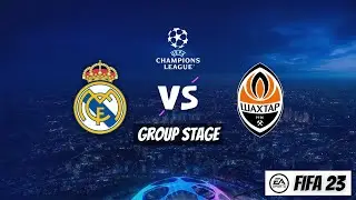 FIFA 23 - Real Madrid vs Shakhtar Donetsk | UEFA Champions League | Group Stage - Leg 2 | [FHD60fps]