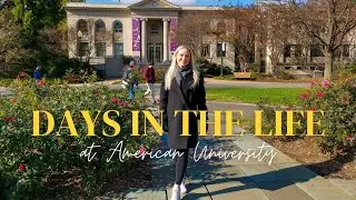 A couple of days at American University