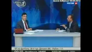 Нападение на ведущего в прямом эфире
