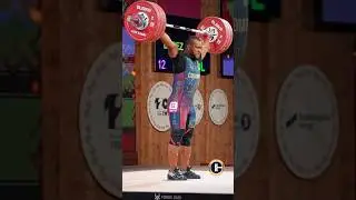 🇨🇴 One of the best snatchers - Yeison Lopez Lopez from Colombia sets a new world record of 177 kg!