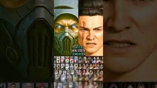 Sub-Zero Character Selection in Mk vs Dc Universe , Injustice 2 , Mk9  MkX , Mk11 Mk1  