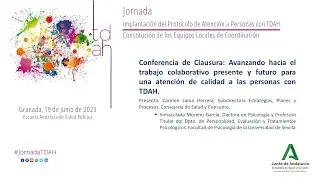 Conferencia Clausura y Cierre - JornadaTDAH