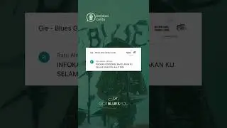 Kutandain kau ya! #berjabatcerita #gotbluesyoumates #gotbluesyou #bluesgirl #shorts