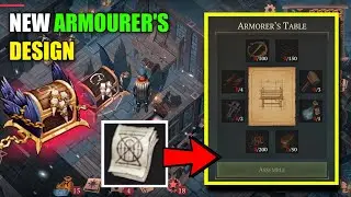 New Armorer's Table Design | New Chest Free | Update 5.0.0 Grim Soul