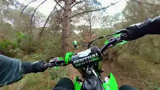 Kawasaki KX250X 2022 | Flowy Single Track Ride