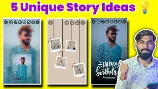 5 UNIQUE INSTAGRAM STORY IDEAS 💡