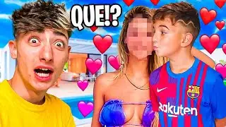 El NIÑO MESSI le ROBÓ un BESO a su CRUSH Y SE EMOCINA!