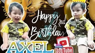 Axel's 2nd Birthday | Mini Celebration | Aixean Channel