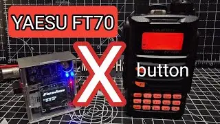 YAESU FT70D - X BUTTON , & DVMEGA EURONODE