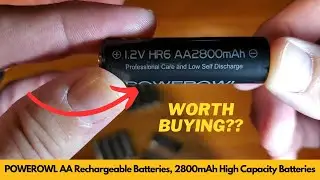 POWEROWL AA Rechargeable Batteries, 2800mAh High Capacity Batteries 16 pk | Worth Buying?