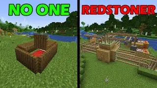 houses of different players in minecraft