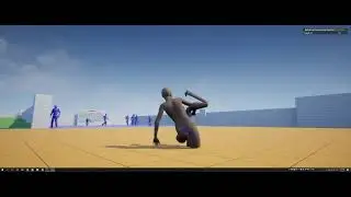 DAZ Studio to Unreal Engine 5 (UE5) to ALS V4 Retargeting IK Rig Test 3 Monster Progress RetardGet