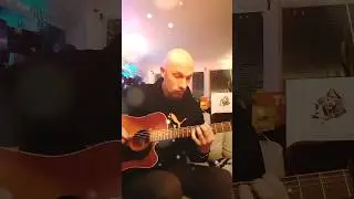 Song for my children💚 #shorts #acousticguitar #youtubeshorts #guitarchords #opentuning #picking