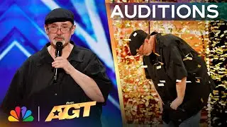 Richard Goodall Receives The GOLDEN BUZZER For 