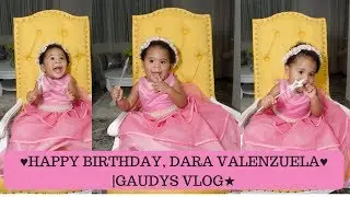 HAPPY BIRTHDAY TO MY LITTLE SISTER DARA VALENZUELA ♥ | GAUDYS VLOG ★