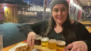 Eating and Tasting Beer at Granville Market Vancouver
