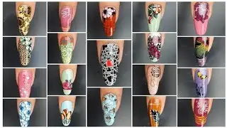 60 Easy Nail Art #tutorial #tutorials #nailart #manicure #stamping #nailarttutorial #art #tiktok