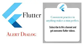 Alert Dialog | Flutter