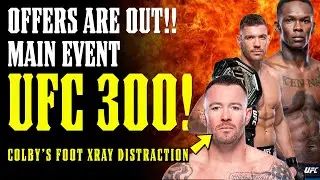 UFC 300 Main Event OFFERS OUT to Adesanya & Du Pleases! Colby Covington uses XRAY as DISTRACTION!
